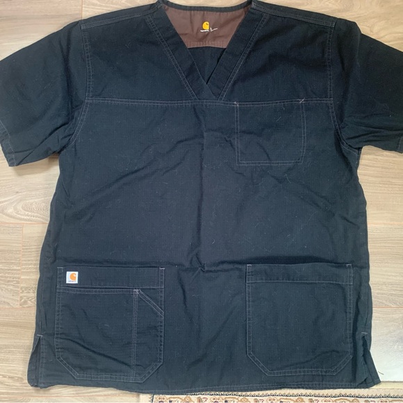 Large Carhartt Scrub Top - Picture 2 of 4